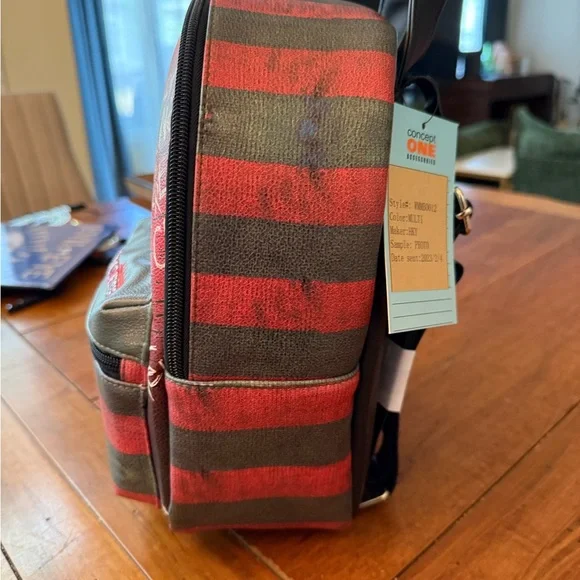 Nightmare on Elm Street Mini Backpack NWT - Picture 7 of 9